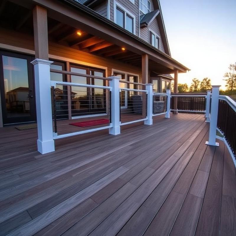 Multi-Level Composite Deck
